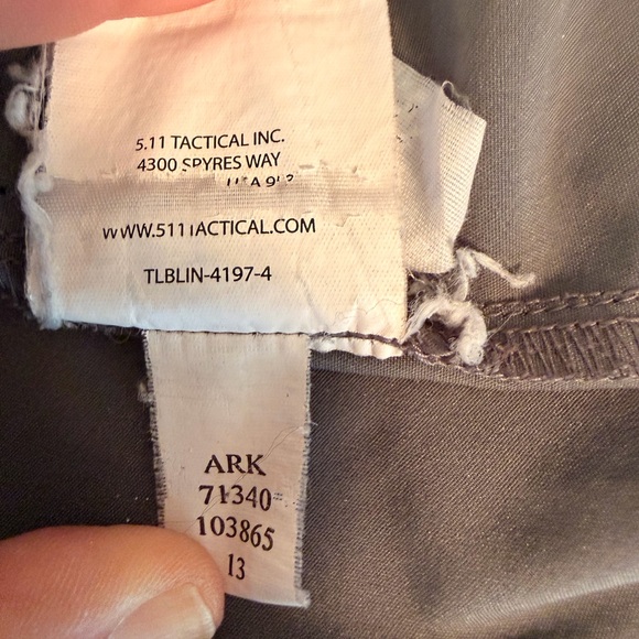 5.11 Tactical Men's Freedom Flex Woven Short Sleeve Tactical Shirt Gorpore Sz L - Picture 11 of 16